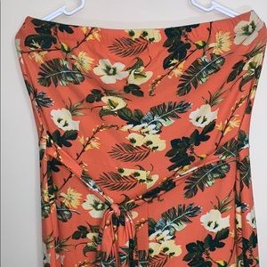 STELLA TWEED STRAPLESS JUMPSUIT